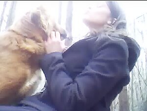 A very special dog walk