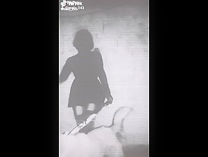 Adorable Mexican teenage girl and her dog