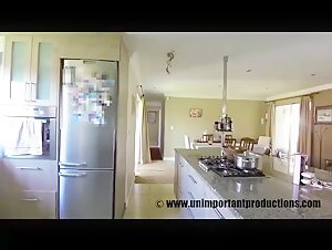 African American amateur woman alone at home and indulges in bestial antics with a dog