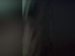 Amateur Juli Knotting Hardcore with dog