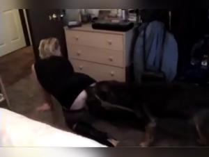 Animal Delights: Milly and Her Dog in a Wild Orgy