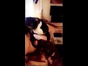 Animal Fuck: Slut and her dog