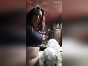 Animal orgies: Latina devours her canine desire