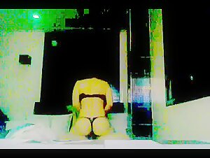 Asian Girl and Her Canine Companion