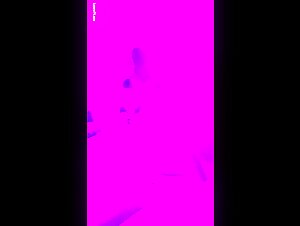 BBW Vocalizes while a Dog Licks