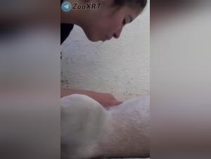 Bestiality Hardcore: dog and female enjoyment