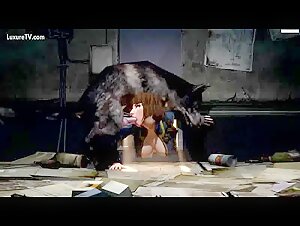 Blowjob dog animation