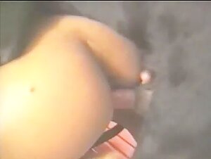 Brazilian woman new to sex with a dog