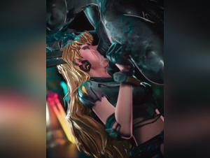 Brute bestiality: bloody sperm throat