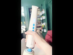 Curious teenager discovers fun with a dog