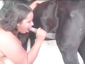 Curvy Woman and Her Love for Horses