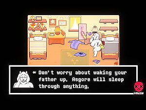 Deltarune Kris and Toriel: An Unexpected Meeting