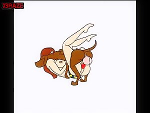 Dog and Mistress: Animated Encounter