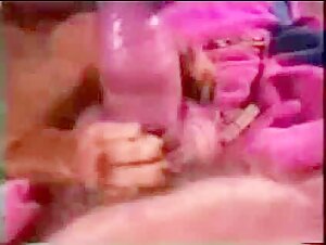 Excited dog licking a penis