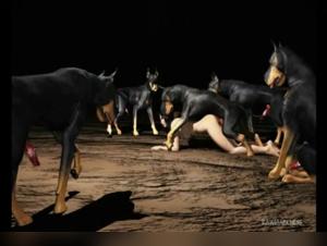 Hardcore Doggy Fuck: Prohibited Desire