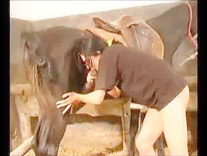 King of the Savannah: Adolescent and Horse in Rut