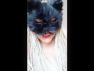 Laetitia and her new canine partner