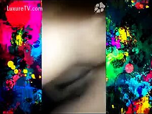 Latina woman in extreme zoophilia videos with her dog, part 4