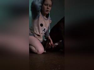 Le Desir Fou: Milly & Her Dog in a Sensory Orgy