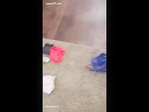 Max, the dirty young man and his adventure with a dog