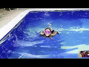 Mia surrender to canine pleasure