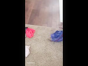 Milf Home Alone:   An Unexpected Encounter with a Dog