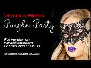New: Veronica Silesto and her purple party - the best animal porn