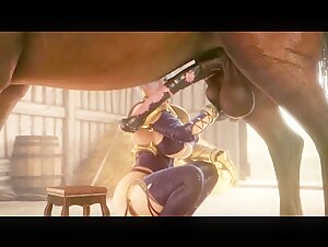 Ridden by a stallion