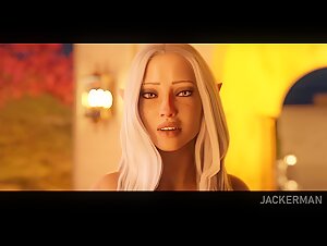 Sadira and her horse in a beastly video in 1080p