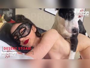 Shantal submissive, wild and animal pleasures