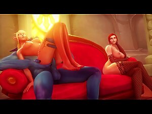 Sisters and Wolf: An Unforgettable Encounter