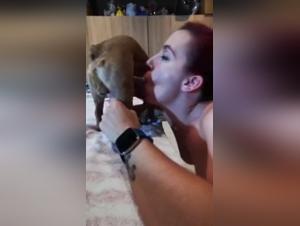 Slut and her dog: Bettial exploits