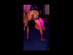 Slut Records Her Dog Fuck