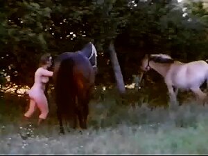 Slutty girl sucks dog during anal sex with owner dirtydoglinks alisionprod