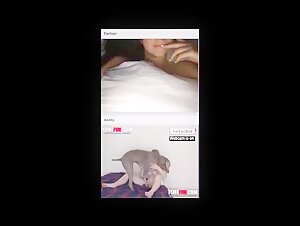 Teen Watching Zoo Porn Videos in Bed and Starts Touching Herself