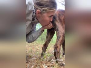 Teenage addiction: Milly and her insatiable desire for the dog