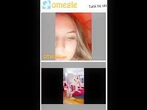 Teenage girl discovers and masturbates to bestiality videos (Omegle)