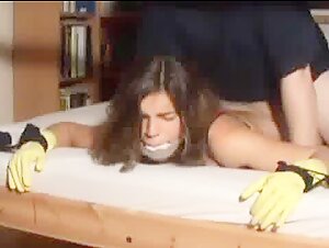 Training my submissive (in the kitchen)