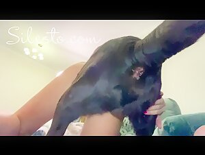 Veronica Silesto, the sweetness of the day in a zoophilic video