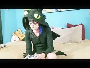 Video game players and seduced by dogs