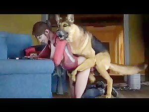 Videos of female dogs in heat
