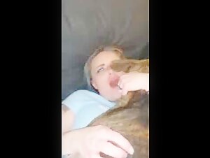 Woman and Dog - Cassandra3
