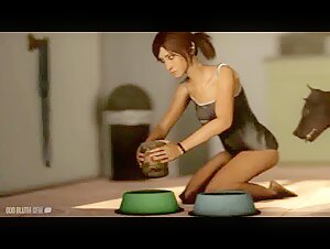 Woman and Dog - Zoophile Animation