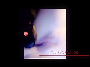 Young and sexy woman gets licked by a dog